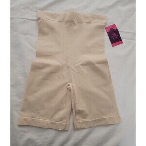 Empetua by Shapermint Womens Sz 3XL High Waisted Shaper Short 55020 Anti-Chaf